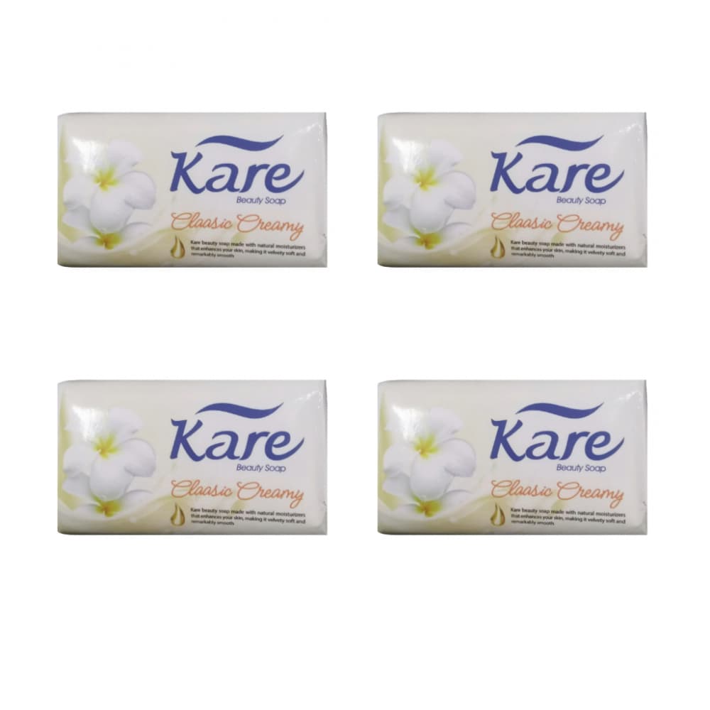 Jabón de tocador clásico cremoso Kare (4 x 75 g / 2.64 oz) - Imagen 1