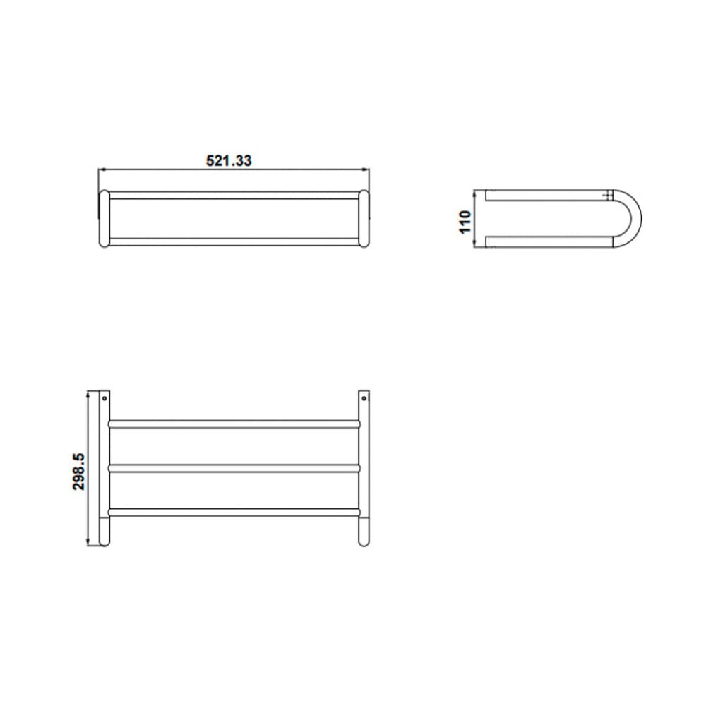 Estante toallero Trendly hotels Gala G5307000 - Miniatura 2