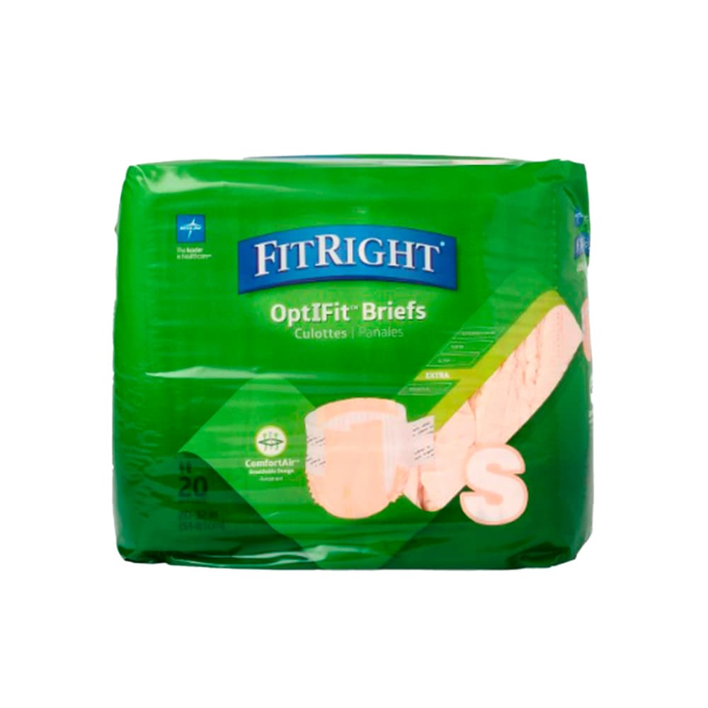 Culeros desechables para adultos FitRight Talla S (20 U) - Miniatura 1