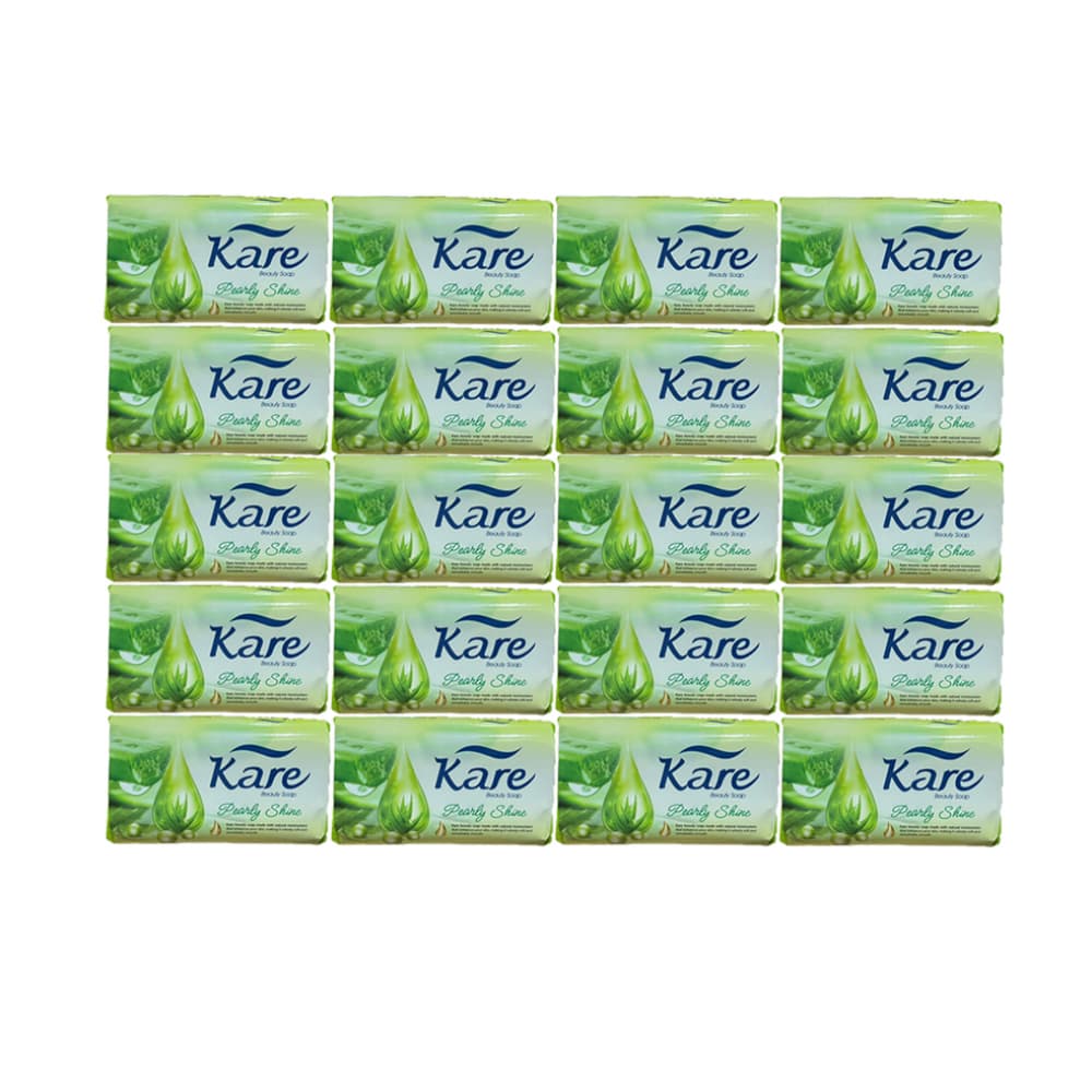 Jabón de tocador Pearly Shine Kare (20 x 75 g / 2.64 oz) - Imagen 1