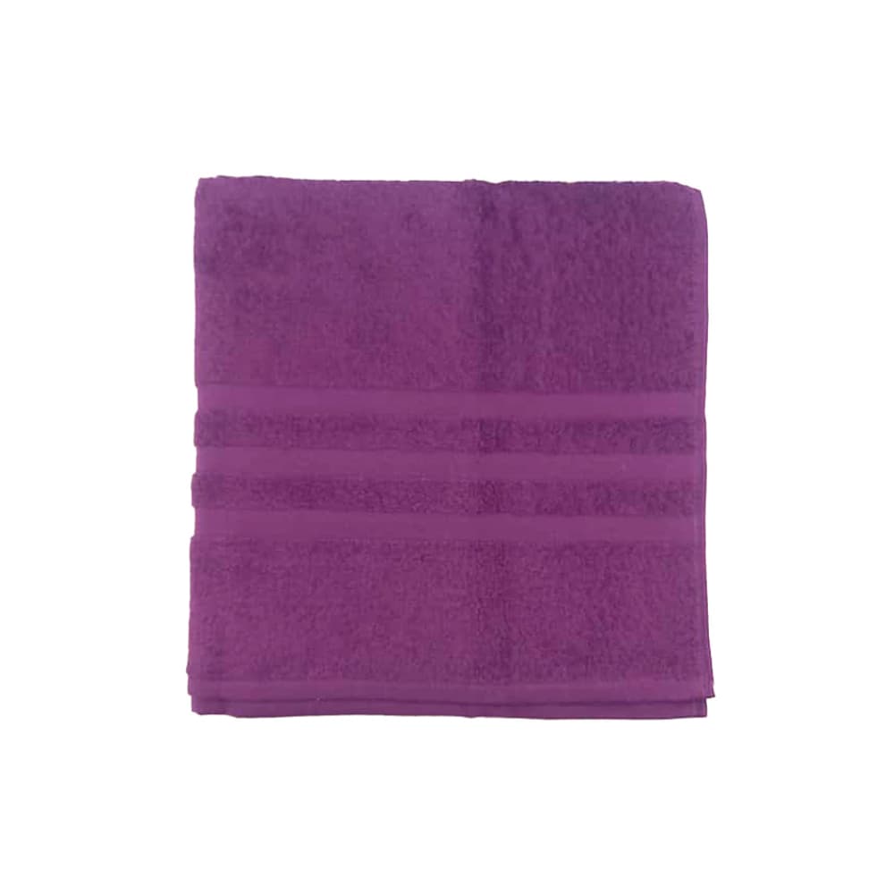 Toalla morada Yara (50 cm x 90 cm) - Imagen 1