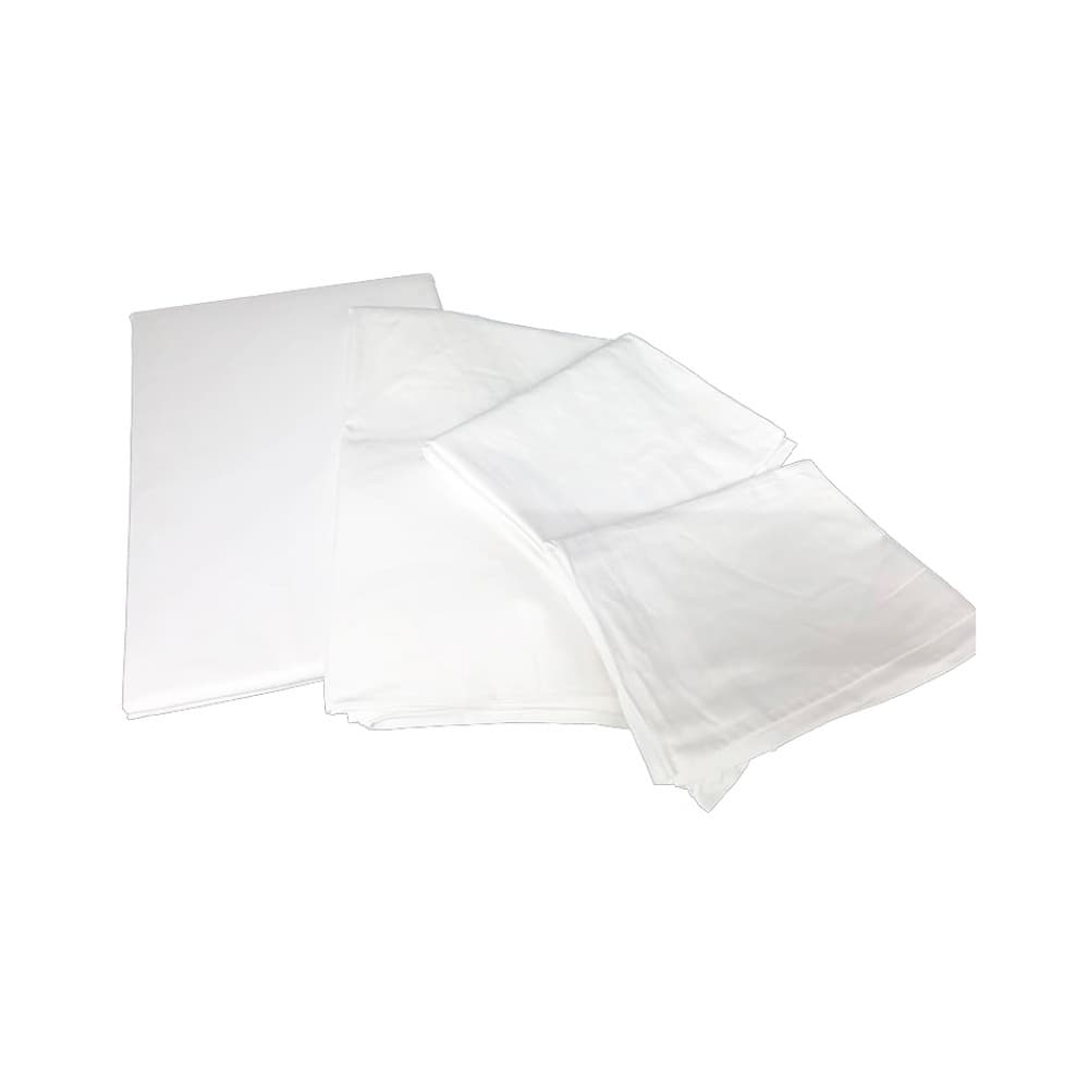Juego de sábanas blanco tamaño doble Yara (4 piezas) - Miniatura 1