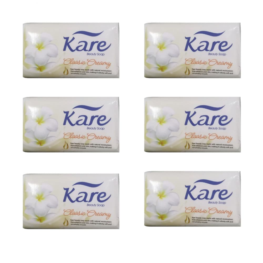 Jabón de tocador clásico cremoso Kare (6 x 75 g / 2.64 oz) - Imagen 1