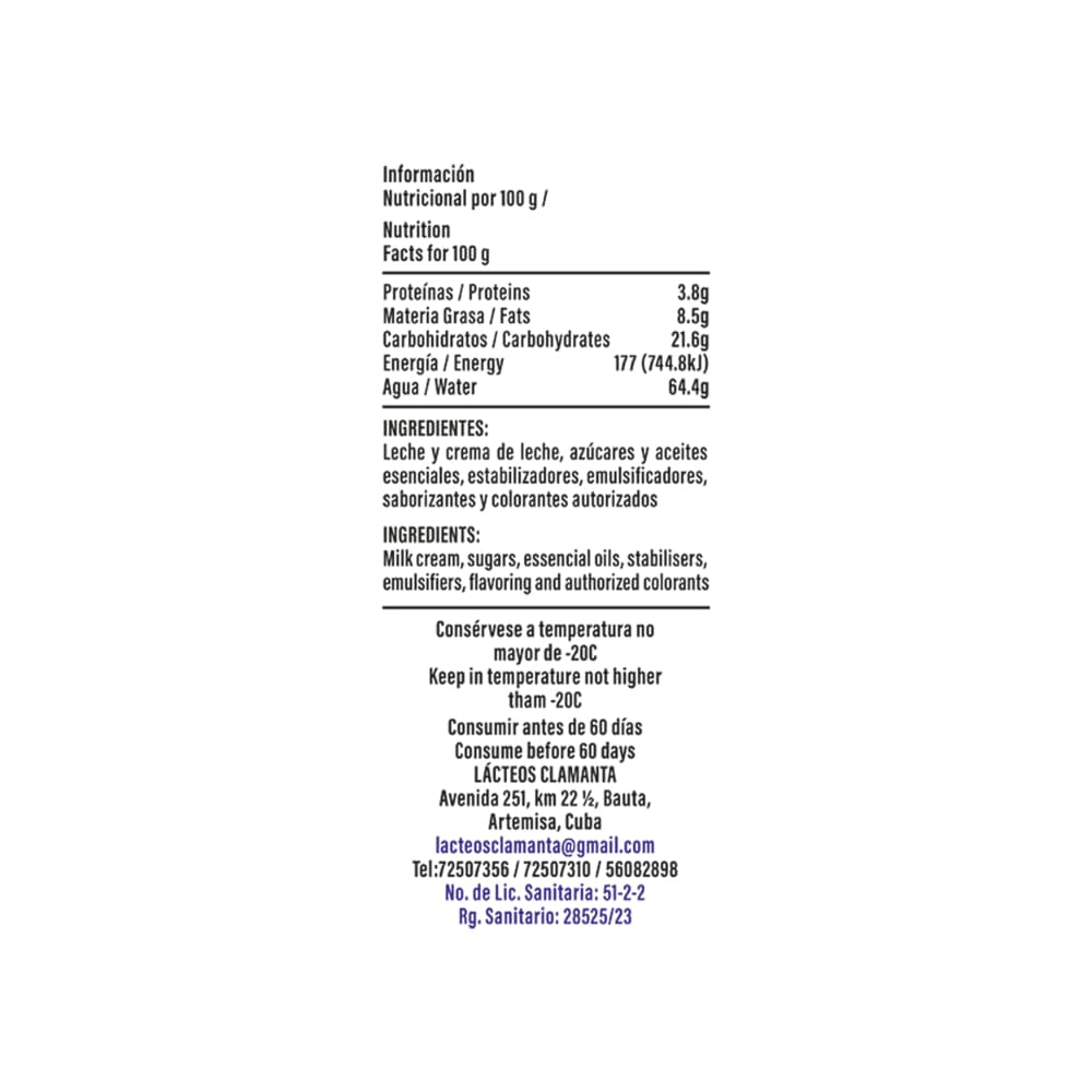 Helado Premium de Plátano Gustó (1 L) - Miniatura 3
