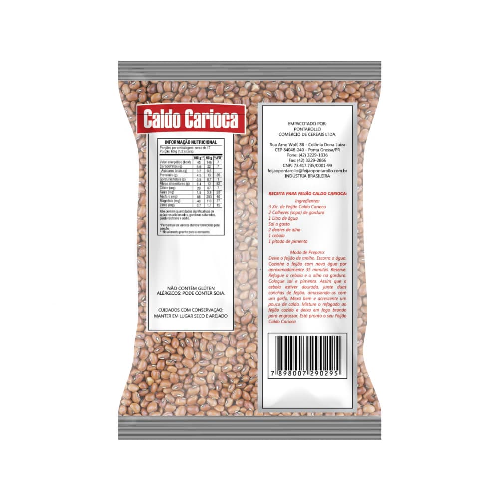 Frijoles pintos Caldo Carioca (1 kg / 2.2 lb) - Miniatura 2