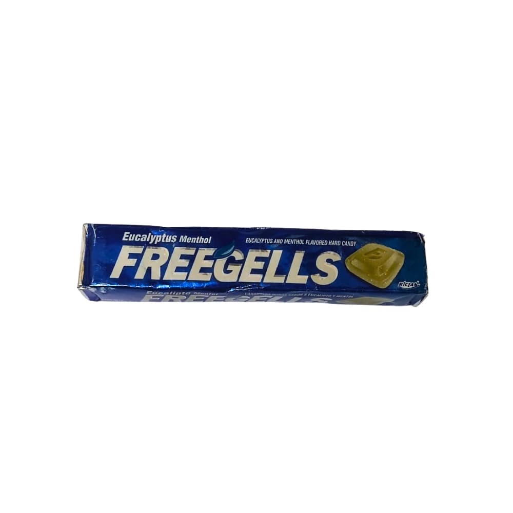 Caramelos macizos duros con eucalipto Freegells (29.7 g / 1 oz) - Imagen 1