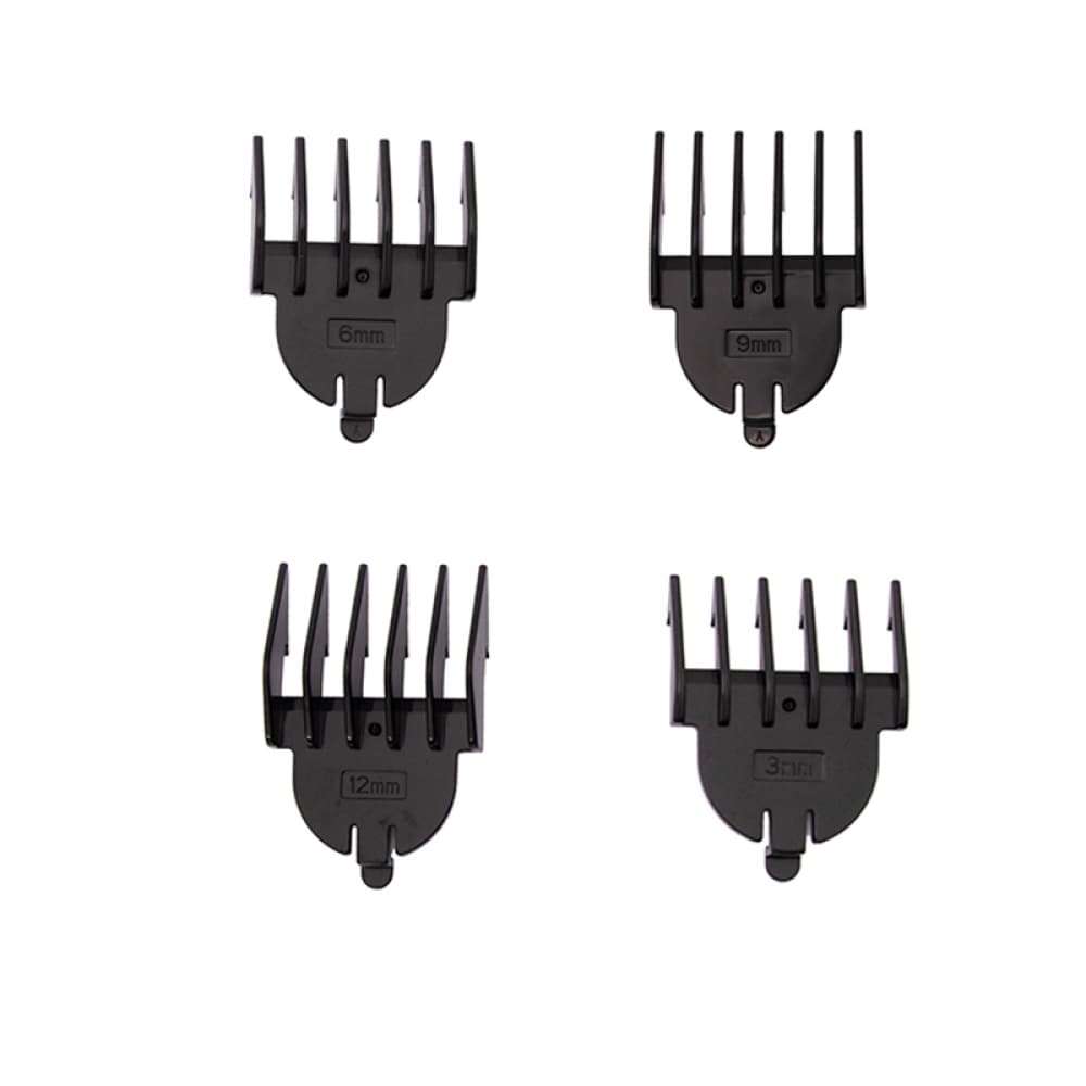 Set de máquina inalámbrica y recargable para cortar cabello incluye 6 cabezales de corte Evok - Miniatura 4