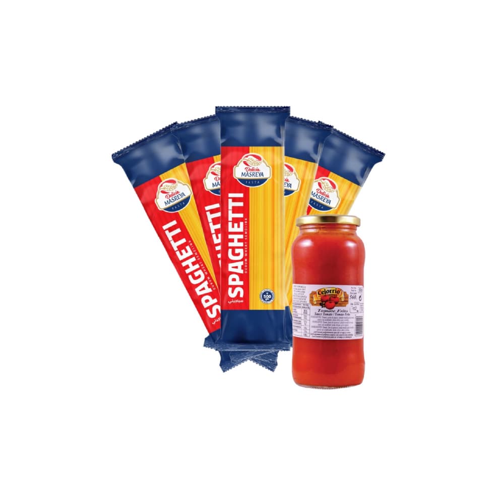 Espagueti + Tomate frito Celorrio - Imagen 1