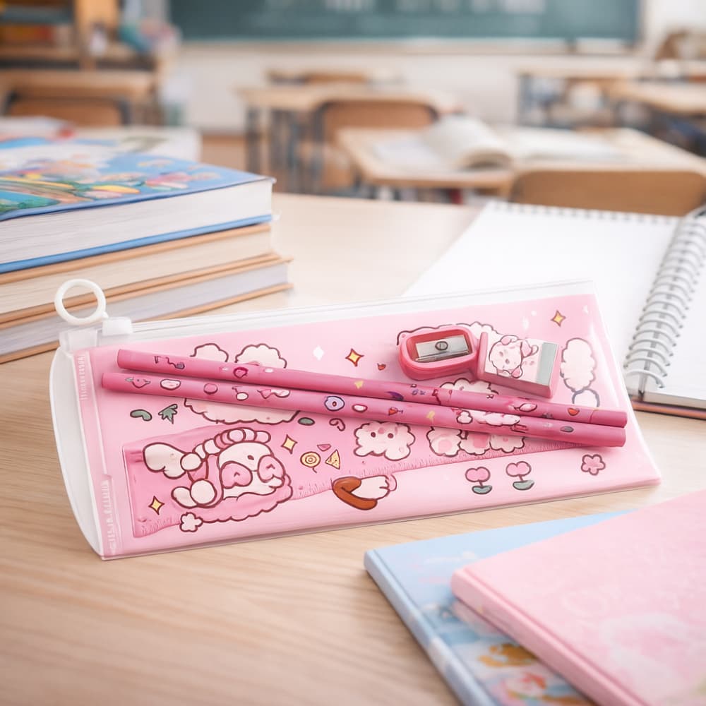 Estuche de materiales escolares Sweet (1 U) - Miniatura 4