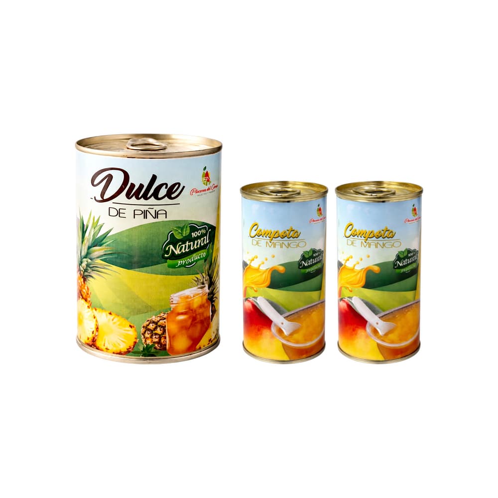 Dulce de piña + Compota de mango - Imagen 1
