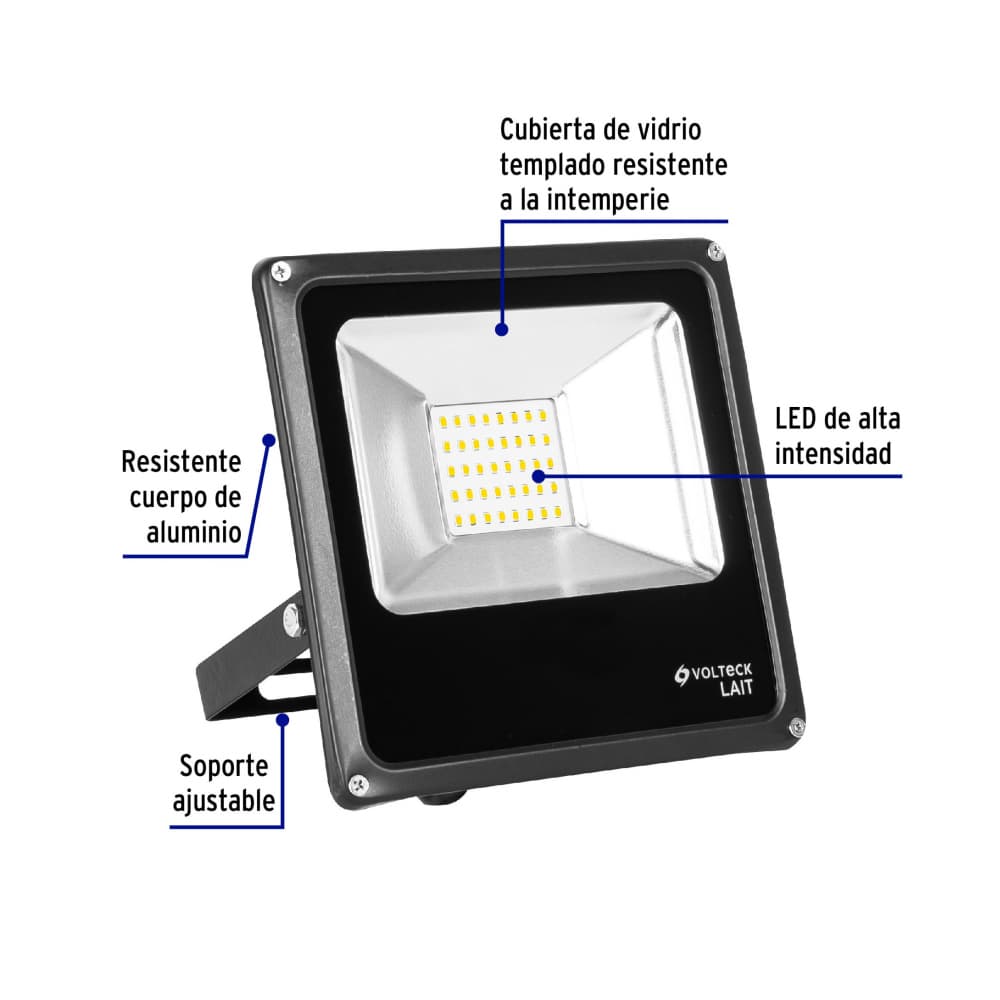 Reflector LED 20 W Volteck REF-301L - Miniatura 2