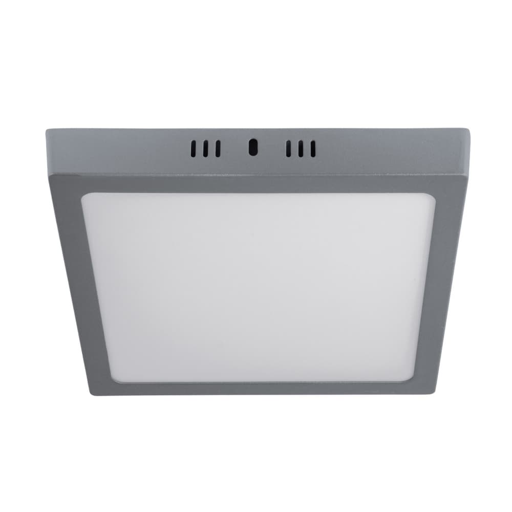 Luminario cuadrado gris LED 18 W Volteck PLA-220L - Miniatura 1