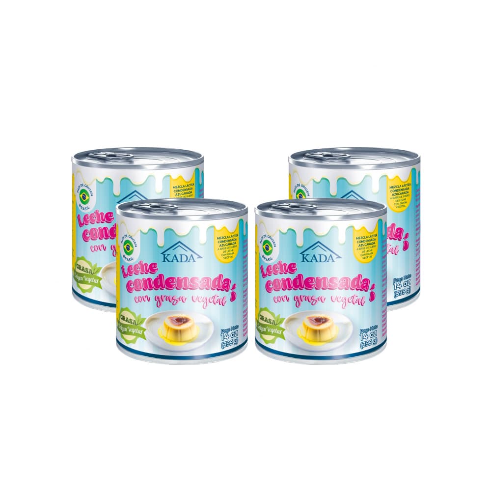 Leche condensada Kada (4 x 395 g / 14 oz) - Imagen 1