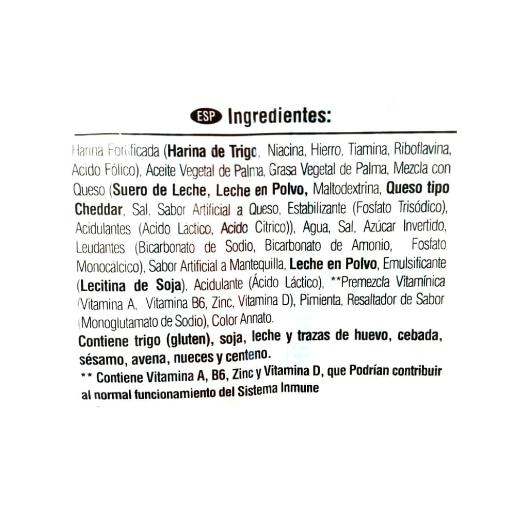 Galletas saladas sabor queso y mantequilla Saltines Dux Noel (9 x 22.5 g) - Miniatura 3