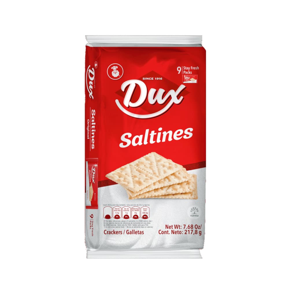 Galletas saladas Saltines Dux Noel (9 x 24.2 g) - Imagen 1