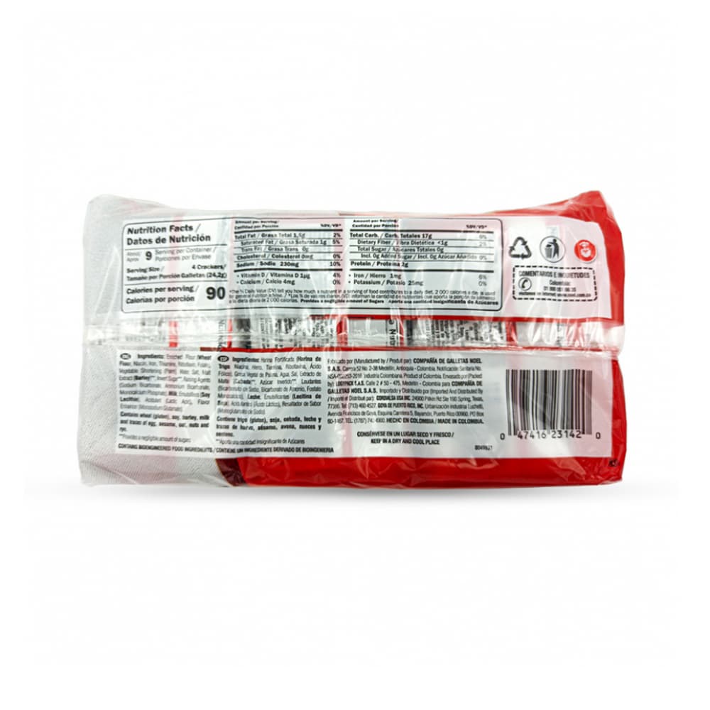 Galletas saladas Saltines Dux Noel (9 x 24.2 g) - Miniatura 2