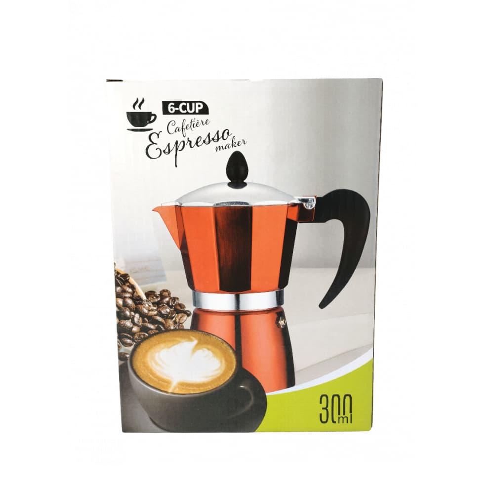 Cafetera clásica de 6 tazas JINGHAN - Miniatura 2