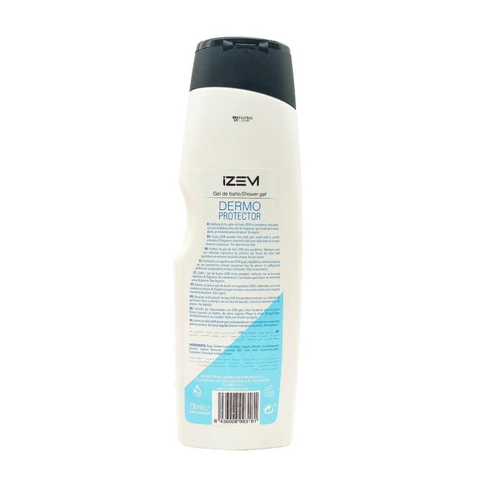 Gel de baño dermo protector Izem (750 ml) - Miniatura 2