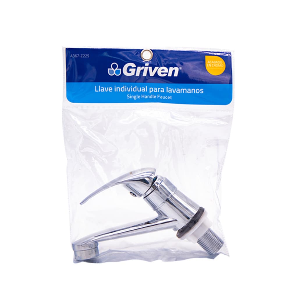 Grifo sencillo para lavamanos 1/2" Griven - Miniatura 1