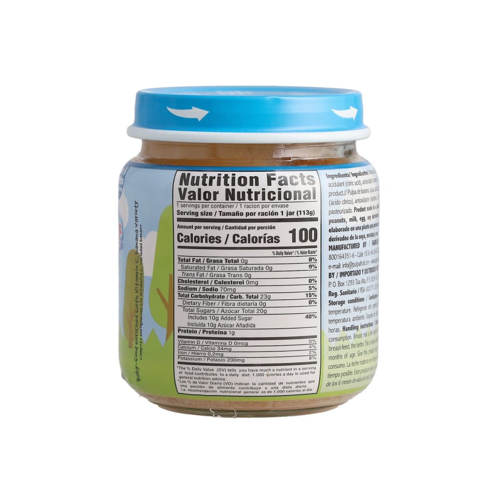 Compota de banano Baby Fruit (113 g / 4 oz) - Miniatura 2