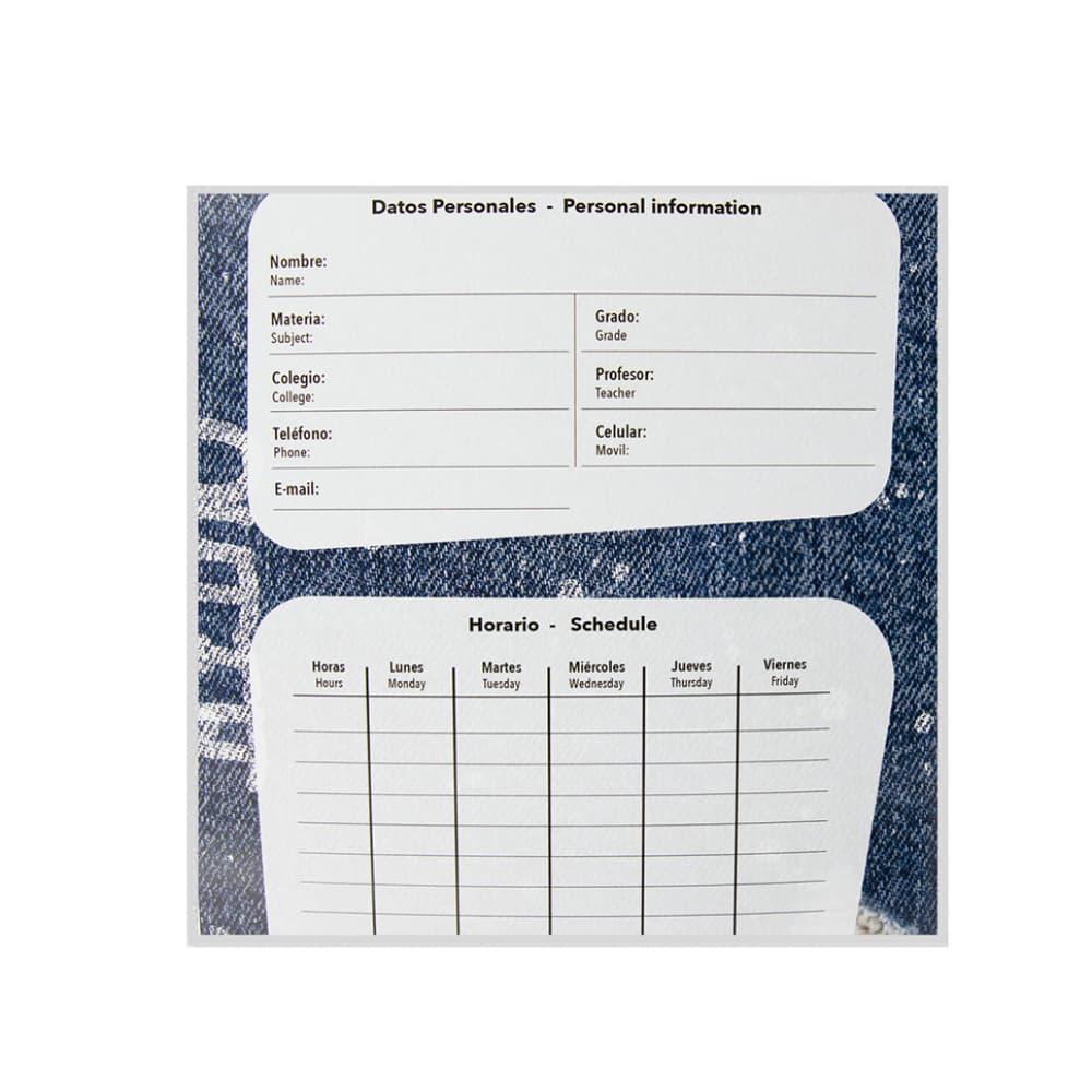 Cuaderno - libreta rayada - de raya ancha cosido Pointer - Miniatura 3