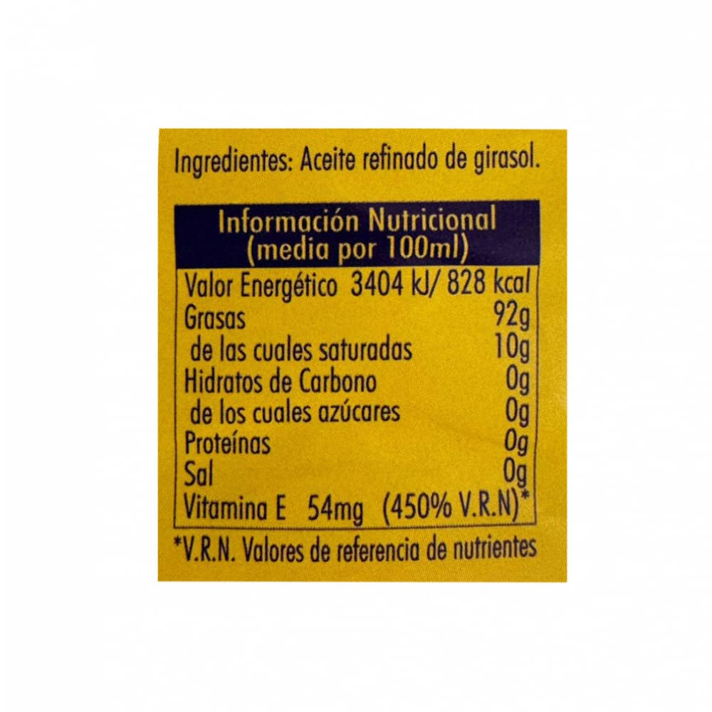 Aceite refinado de girasol Abril (3 x 1 L) - Miniatura 2