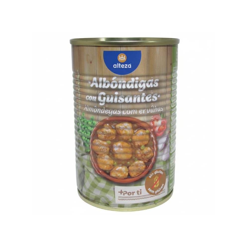 Albondigas con guisantes Alteza (415 g / 14.64 oz) - Imagen 1