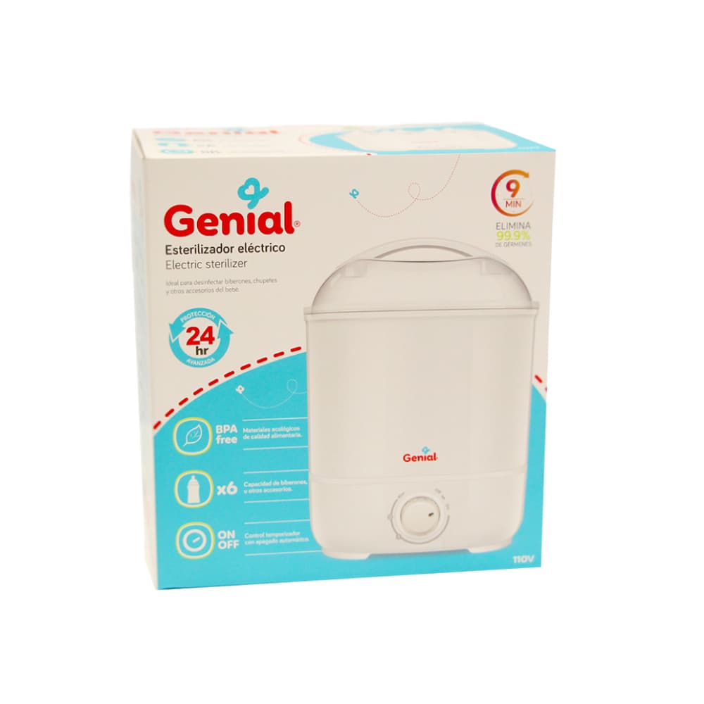 Esterilizador eléctrico de biberones Genial GN-ESS-15 - Imagen 1