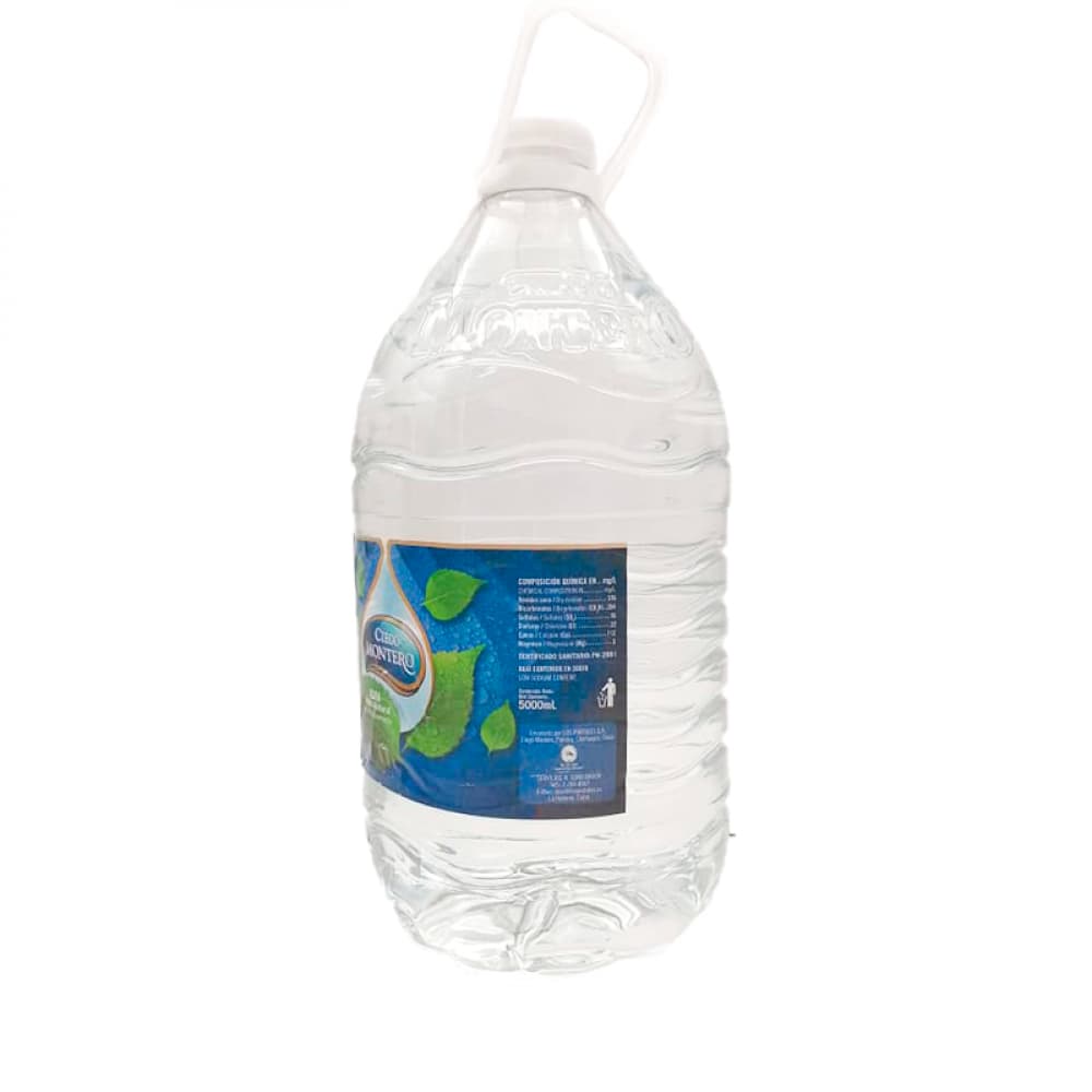 Agua mineral natural Ciego Montero (5000 ml) - Miniatura 2