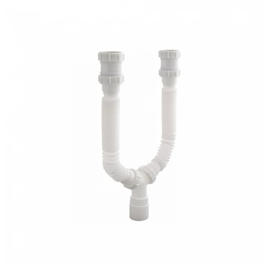 Trampa doble flexible de PVC de 1-1/2" Griven - Miniatura 2