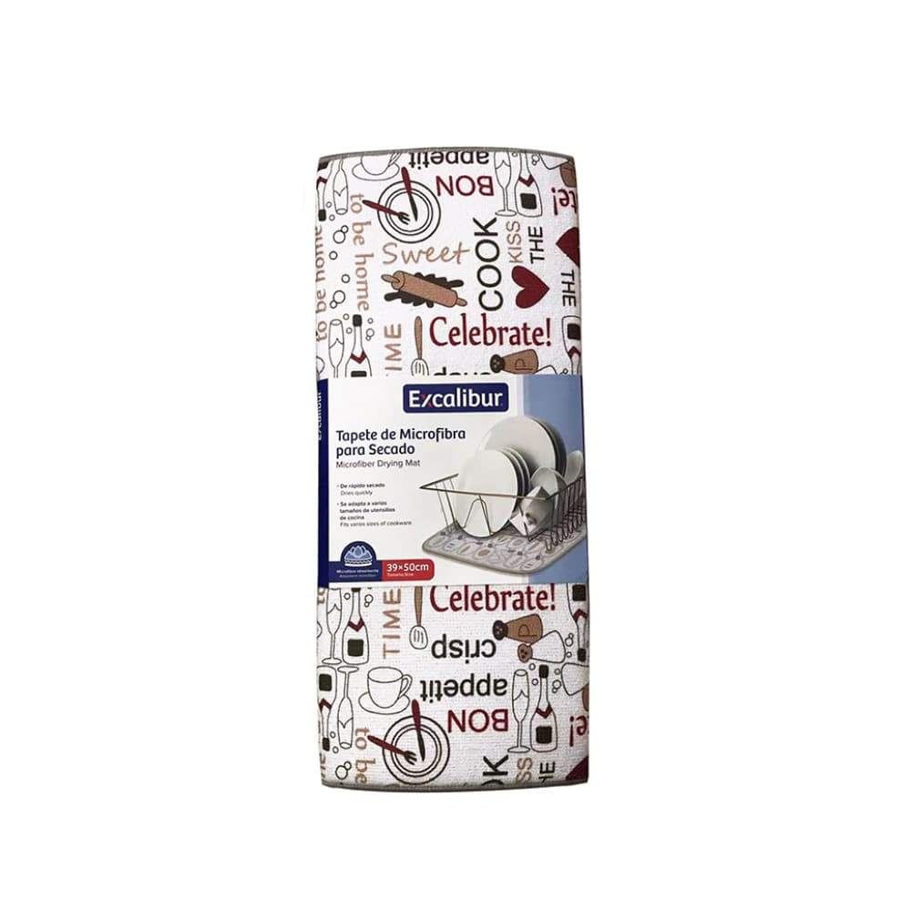 Tapete de microfibra para secado de 39 cm x 50 cm Excalibur - Miniatura 3