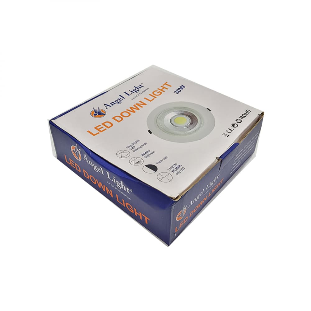 Lámpara luz cálida para empotrar en falso techo o pladur 30 W Angel Light - Miniatura 3