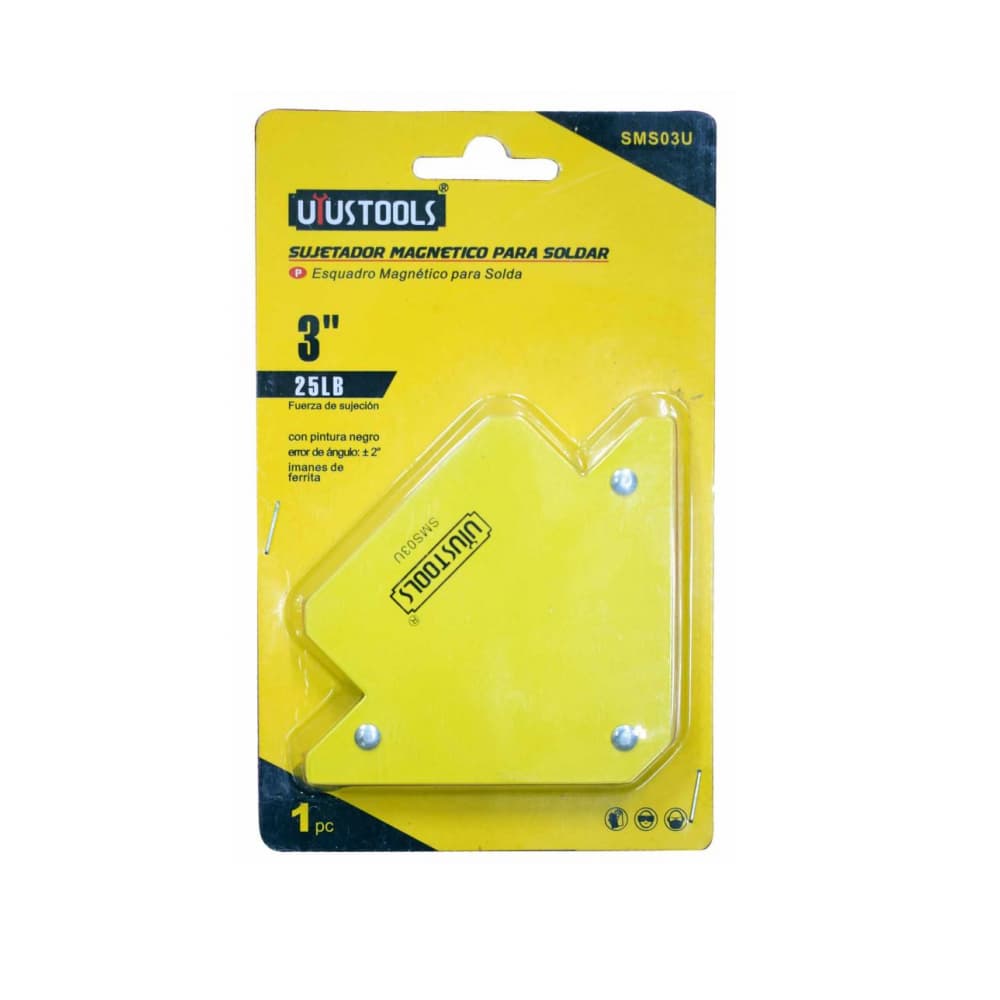 Sujetador - escuadra - magnético para soldar de 3'' Uyustools - Imagen 1