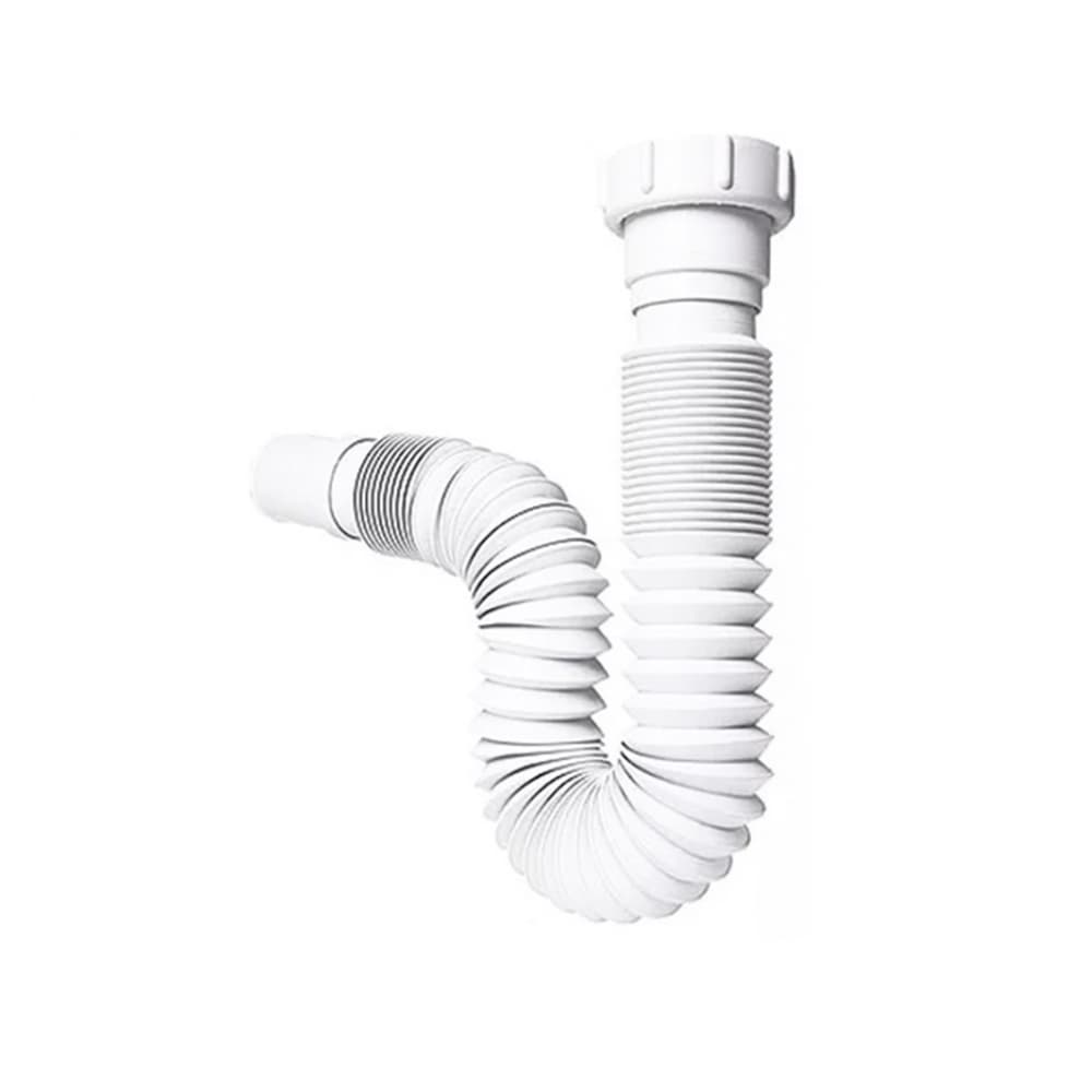 Trampa sifa - sifón - flexible extensible sin válvula 1-1/2" - 1-1/4" Griven - Miniatura 2