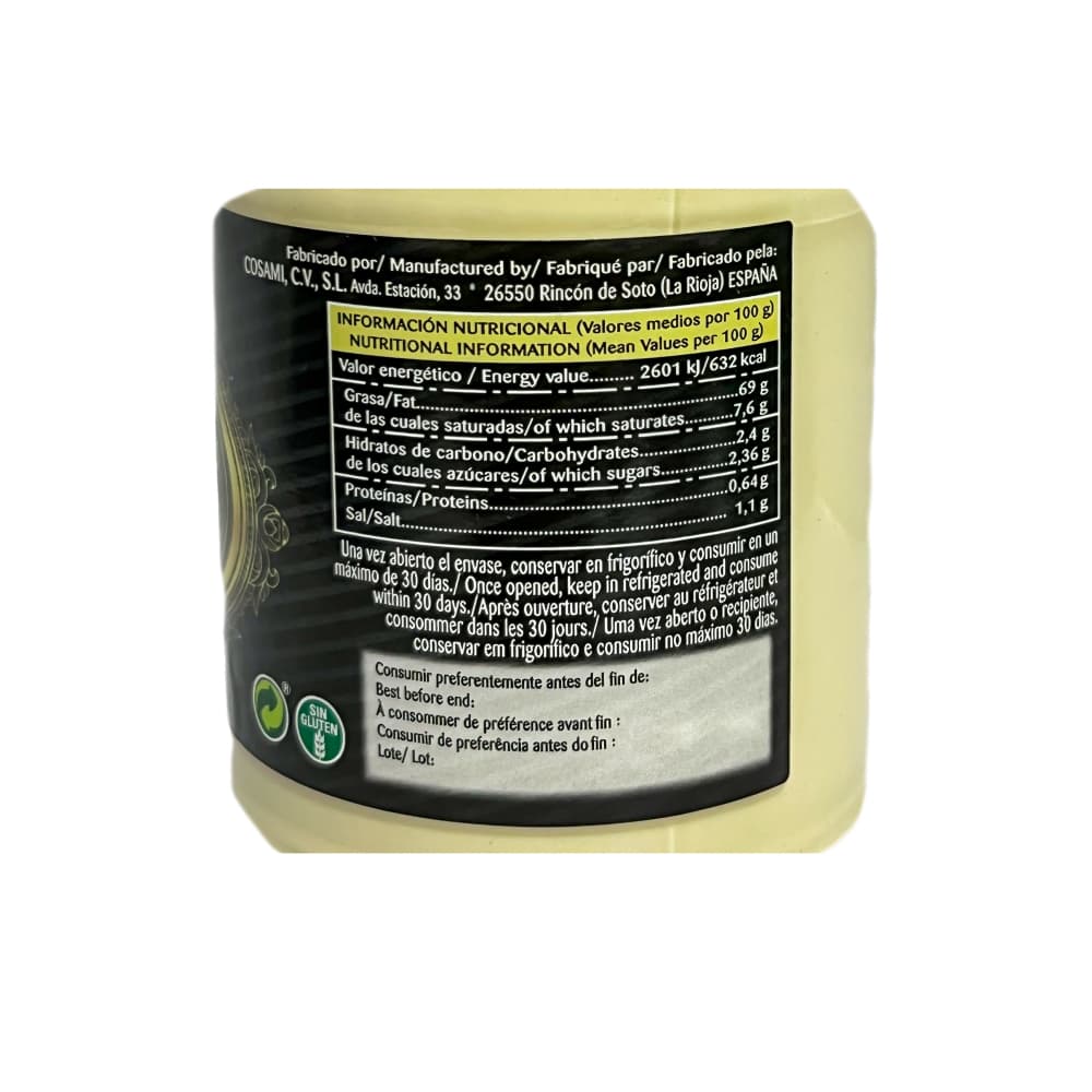 Mayonesa gourmet Cosami (3 x 465 ml) - Miniatura 3