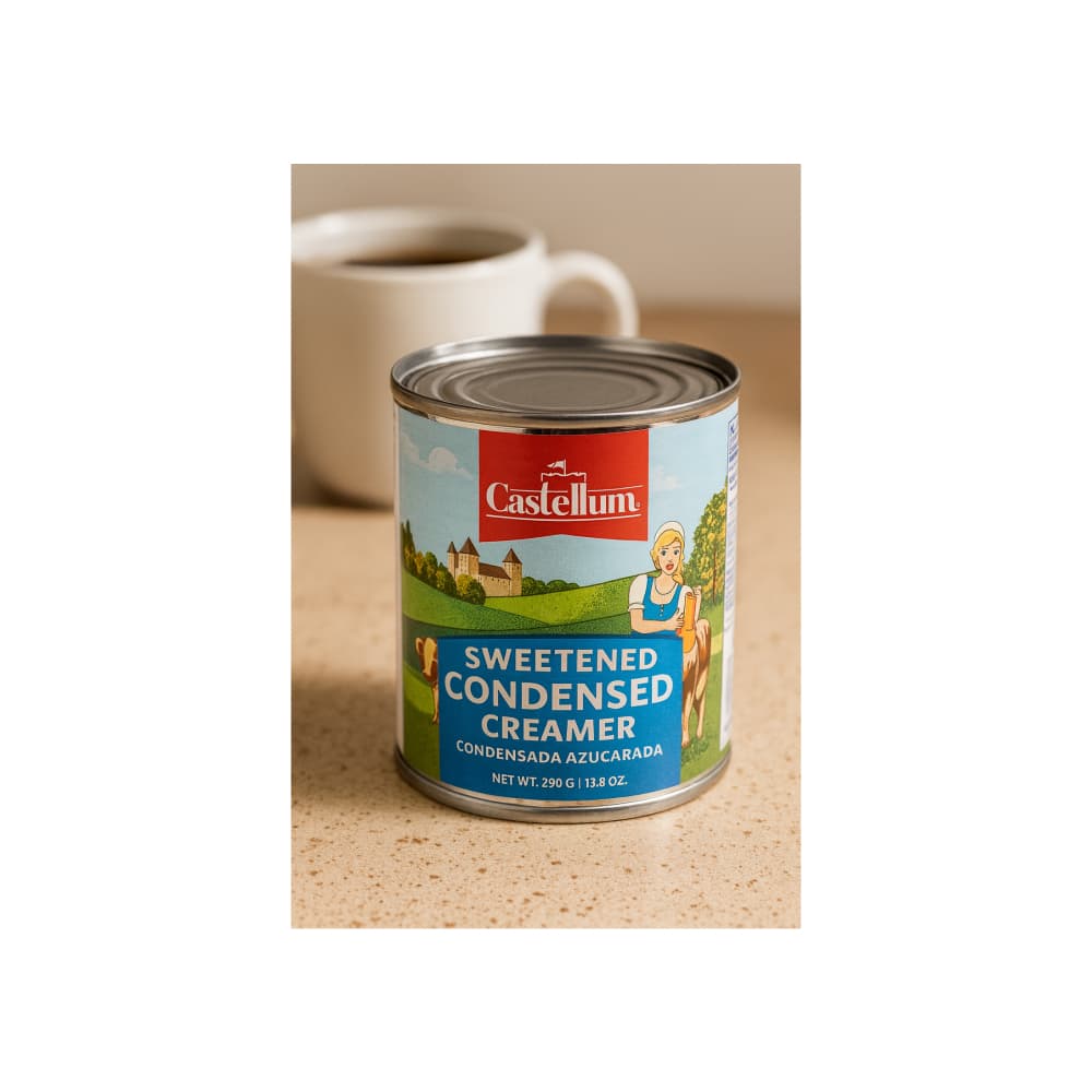 Leche condensada azucarada Castellum (390 g / 13.8 oz) - Miniatura 4