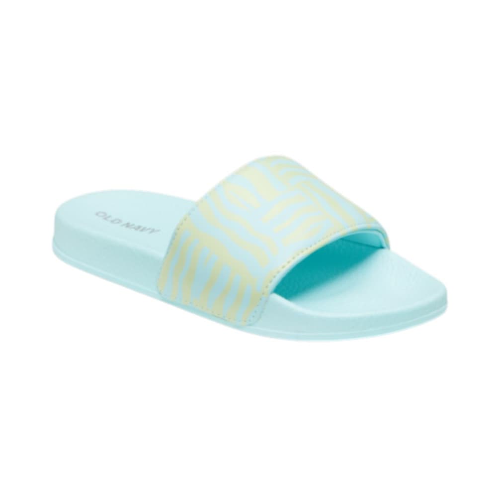 Sandalias de piscina de piel sintética estampadas Old Navy (Talla: 12 / 13) - Imagen 1