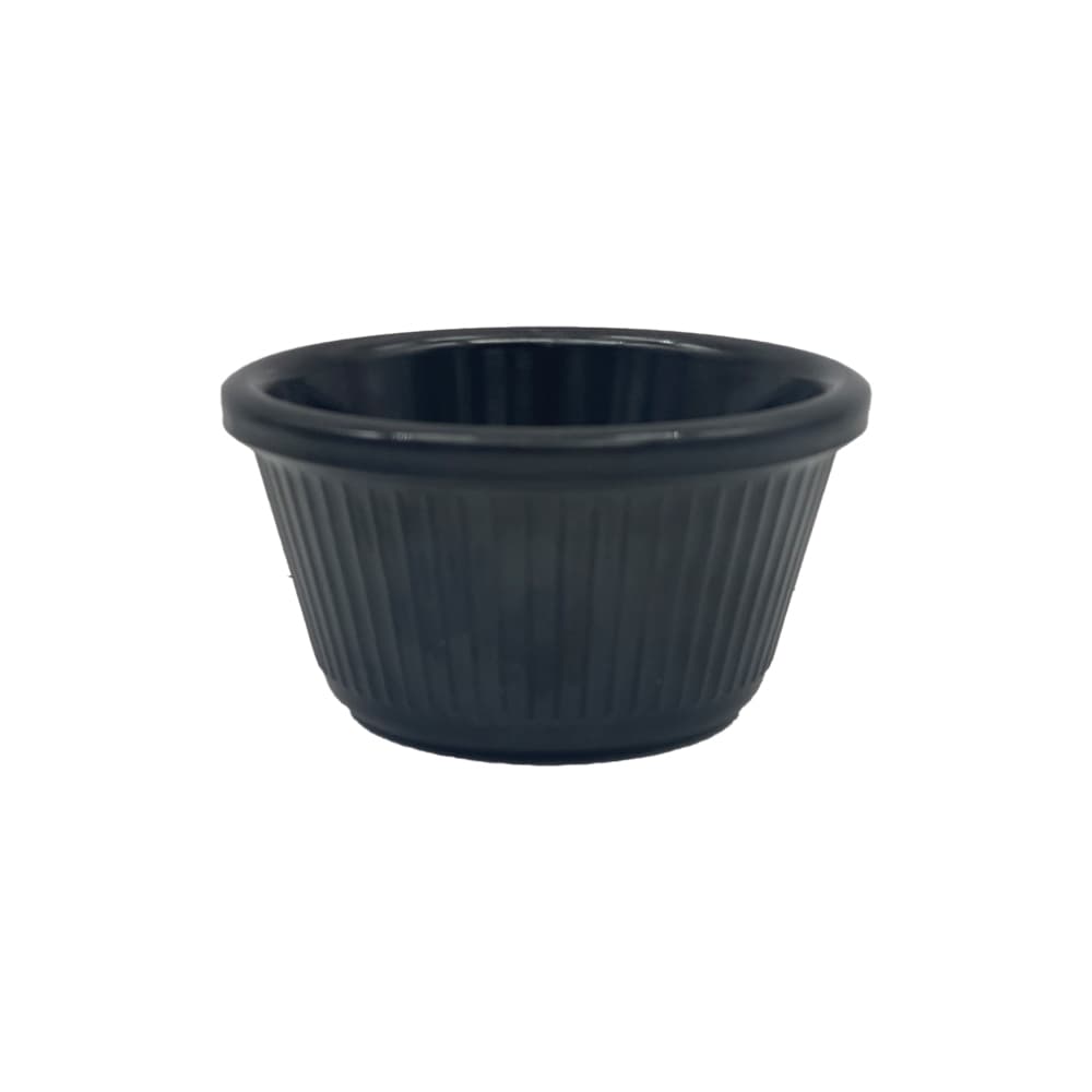 Molde acanalado color negro Tilda Mate - Imagen 1