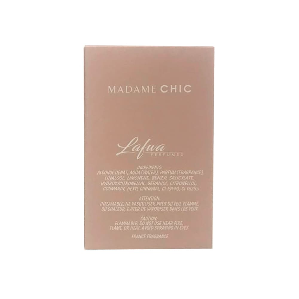 Eau de parfum para mujer con spray Madame Chic (25 ml) - Miniatura 2