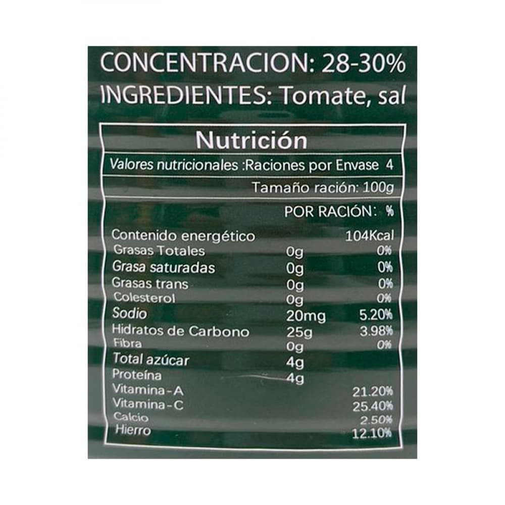 Pasta de tomate DRojo (3 kg / 6.6 lb) - Miniatura 3