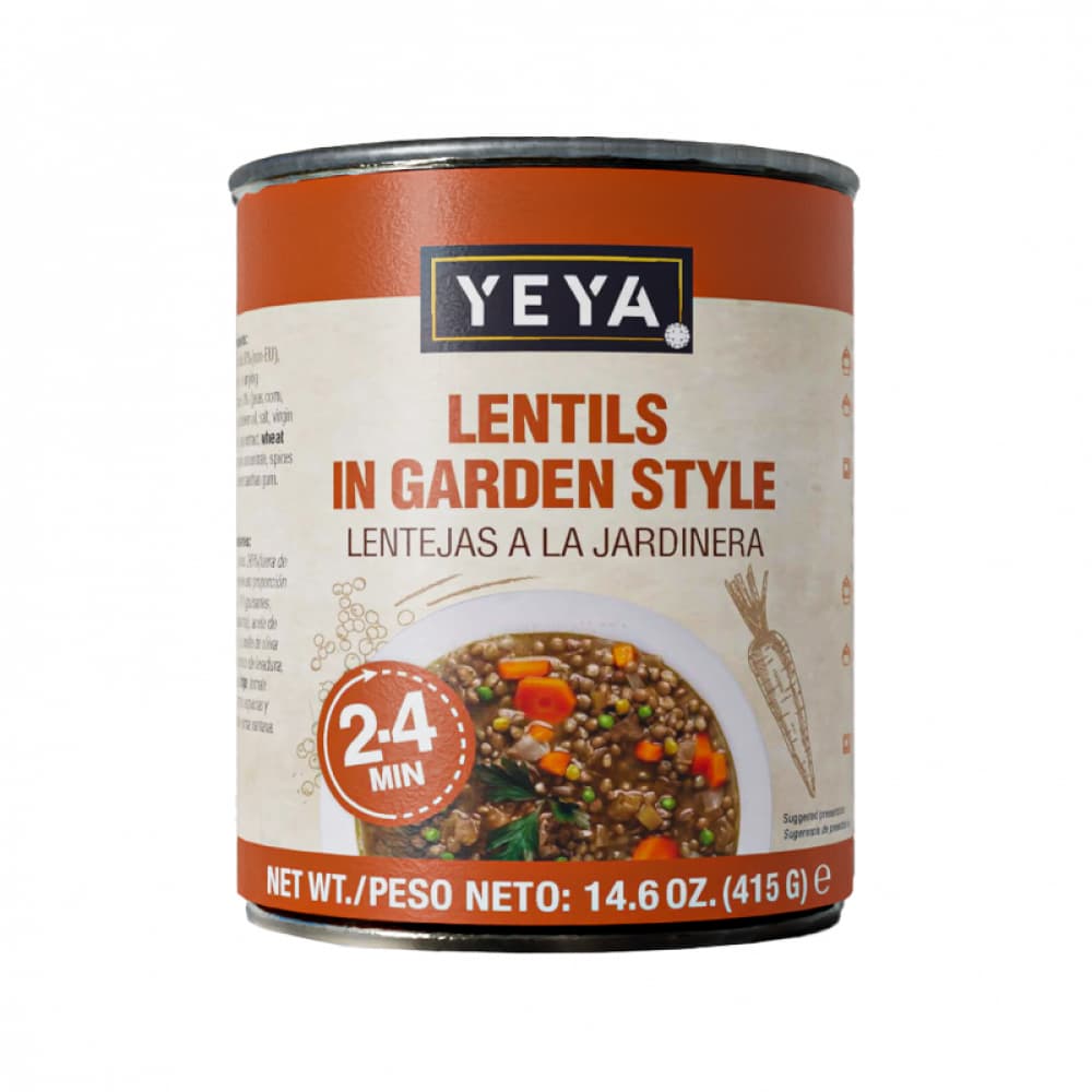 Lentejas a la jardinera YEYA (415 g / 14.6 oz) - Imagen 1