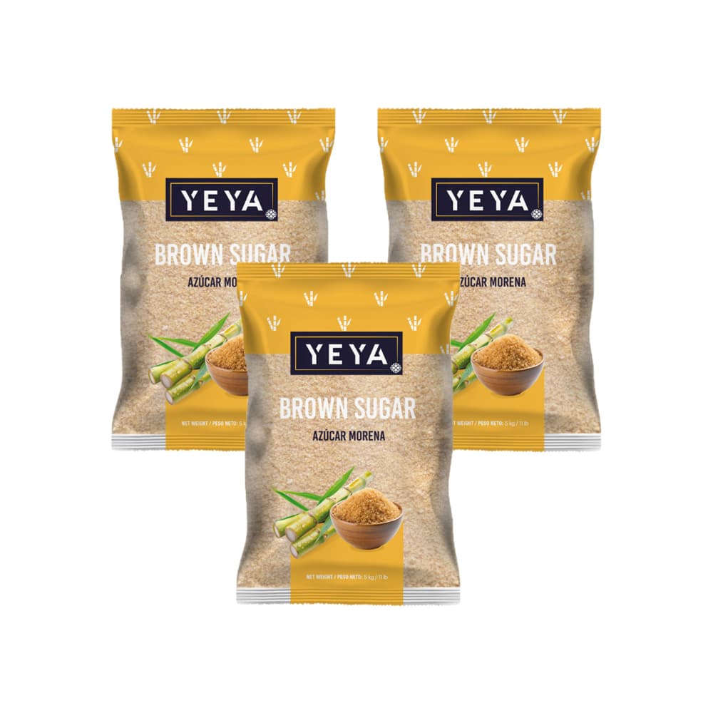 Azúcar morena Yeya (3 x 5 kg / 11 lb) - Imagen 1