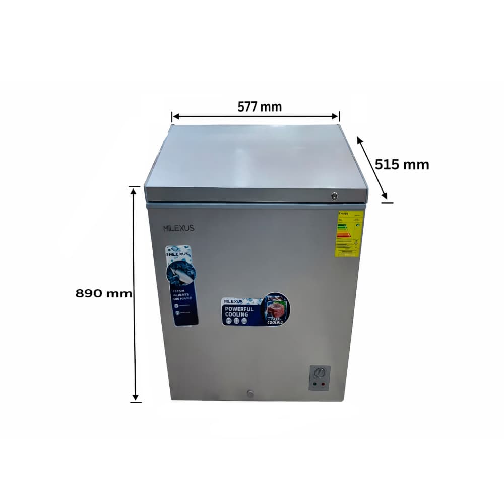 Congelador horizontal freezer 100 L Milexus ML-CF-100 - Miniatura 3