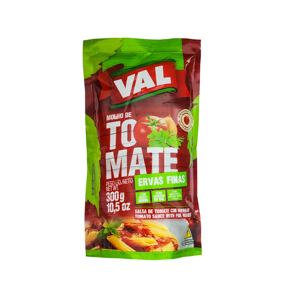 Salsa de tomate con hierbas finas Val (300 g / 10.5 oz) - Imagen 1