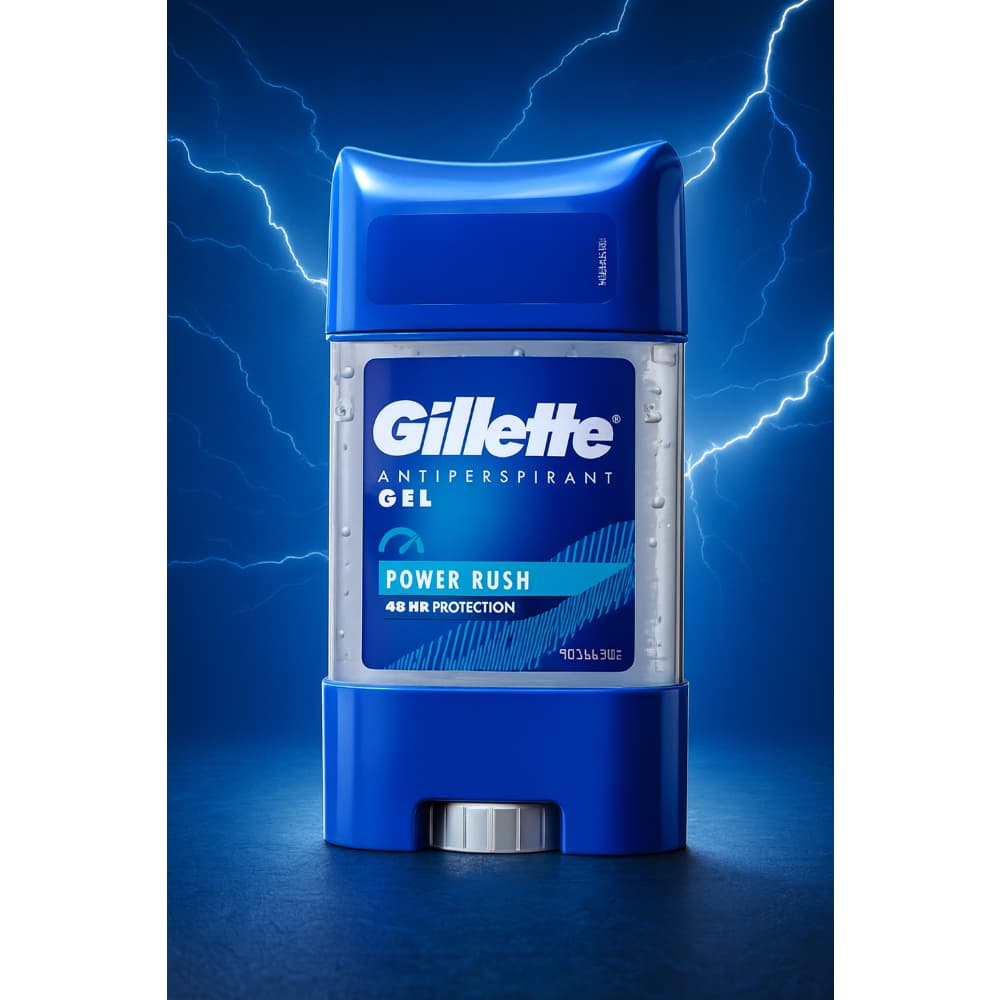 Desodorante de gel antitranspirante power rush Gillette (70 ml) - Miniatura 4