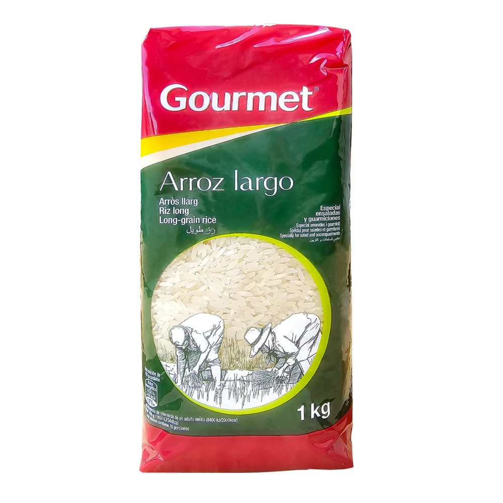 Arroz largo Gourmet (1 kg / 2.2 lb) - Imagen 1