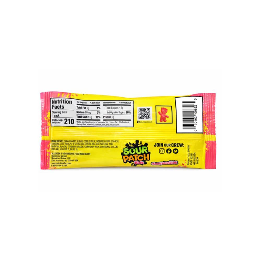 Caramelo suave y masticable de melón Sour Patch (56 g / 2 oz) - Miniatura 2
