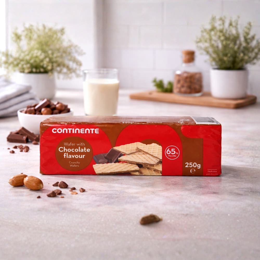 Galletas de obleas con relleno de chocolate Continente (250 g / 8.8 oz) - Miniatura 4