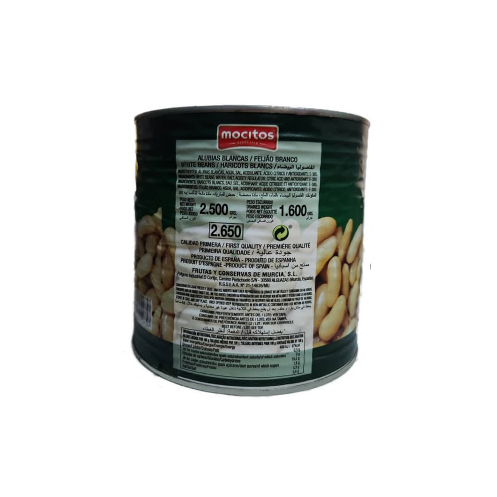 Alubias blancas Mocitos (2.5 kg / 5.5 lb) - Miniatura 2