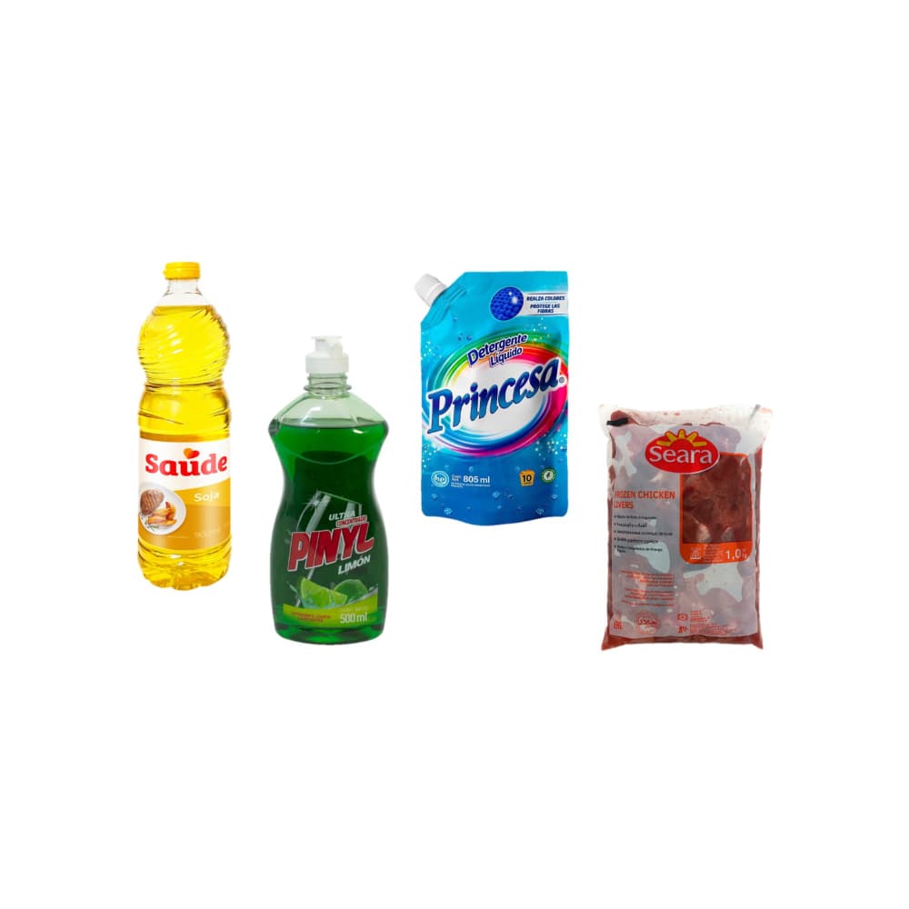 Combo Variado (aceite, higado y detergente) - Imagen 1